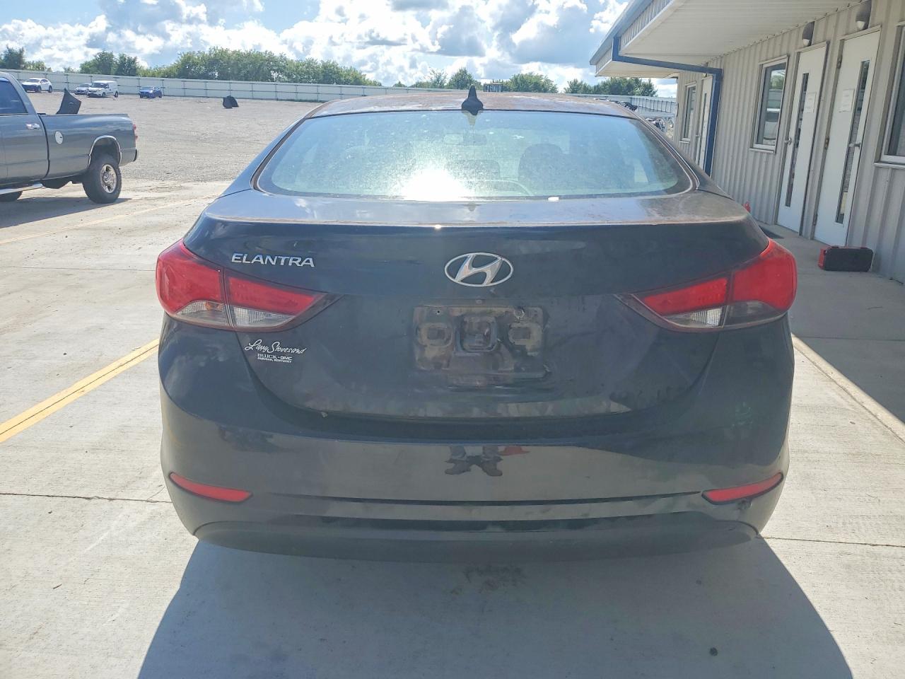 2014 Hyundai Elantra Se Black vin: 5NPDH4AE8EH543778