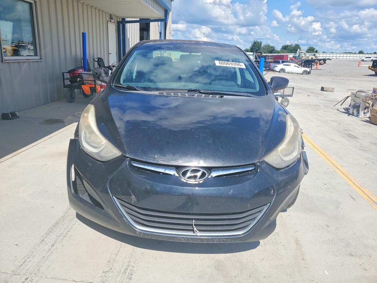 2014 Hyundai Elantra Se Black vin: 5NPDH4AE8EH543778