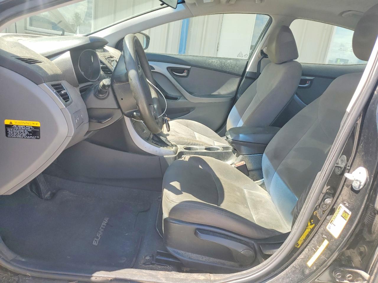 2014 Hyundai Elantra Se Black vin: 5NPDH4AE8EH543778
