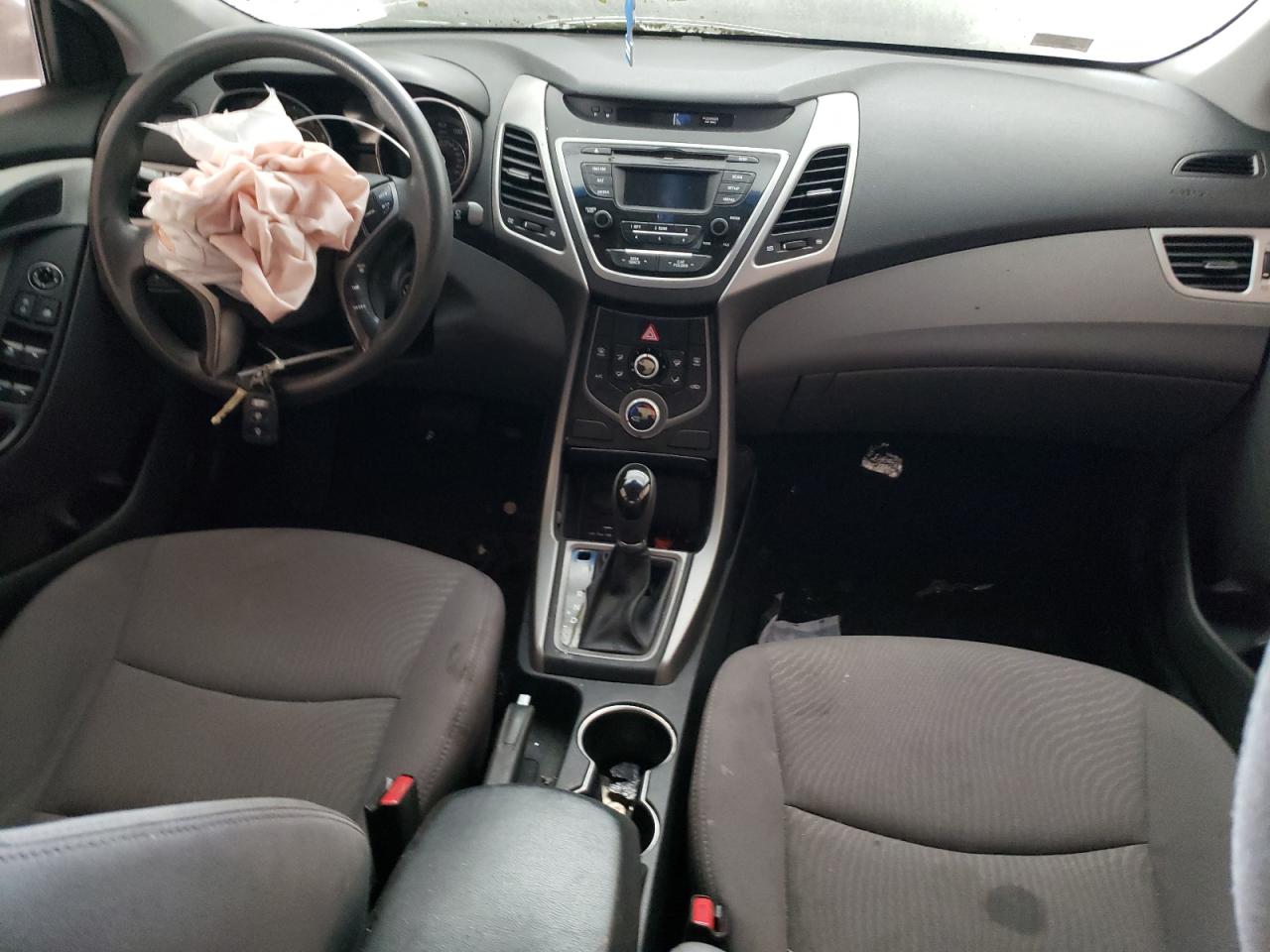 2014 Hyundai Elantra Se Black vin: 5NPDH4AE8EH544008