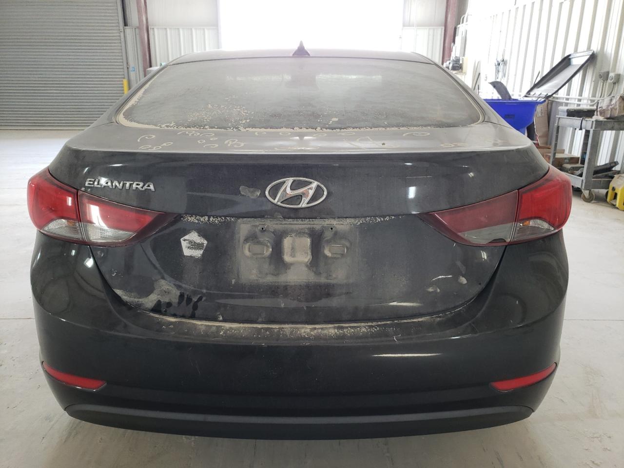 2014 Hyundai Elantra Se Black vin: 5NPDH4AE8EH544008