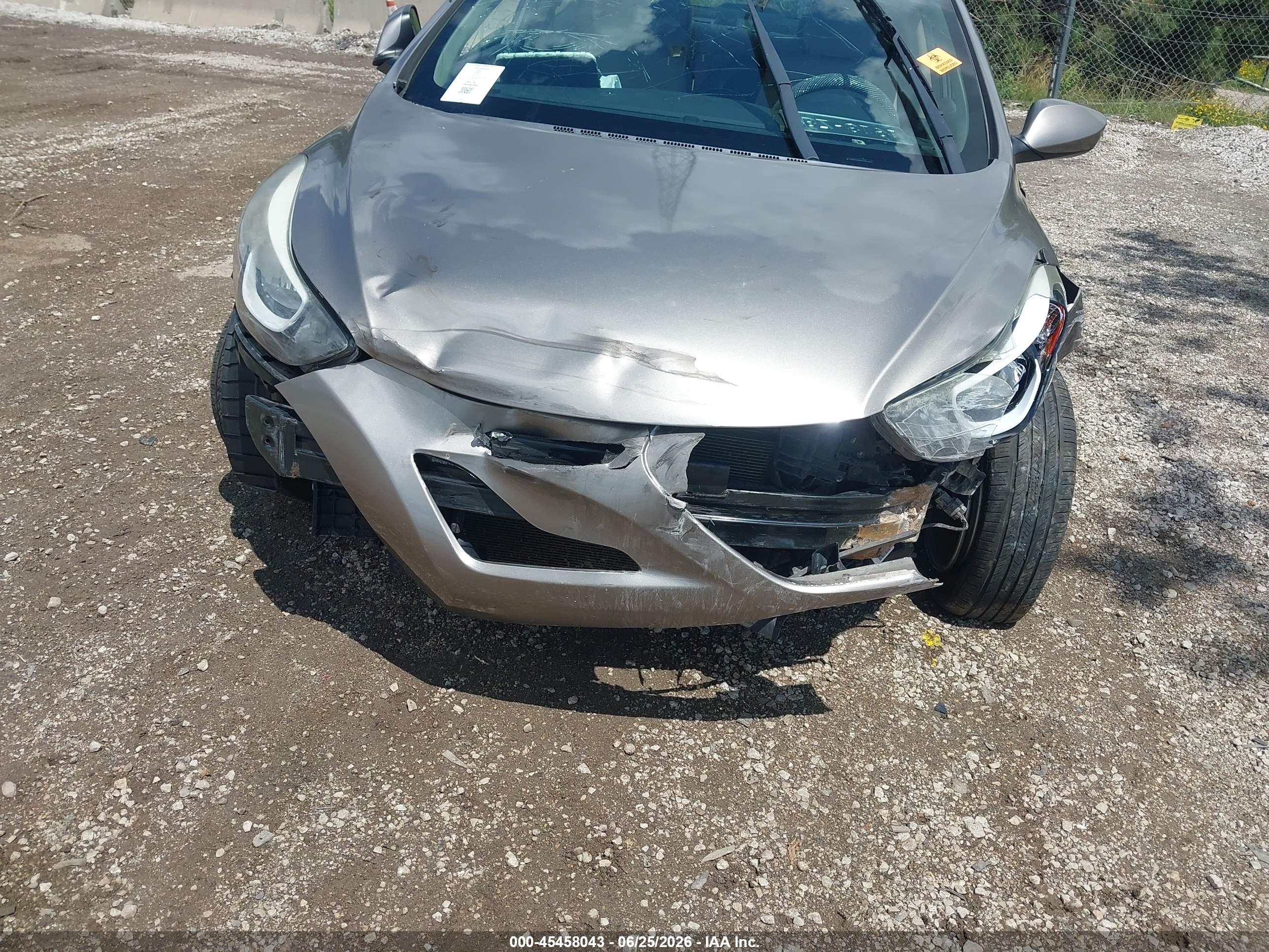 2014 Hyundai Elantra Se Tan vin: 5NPDH4AE8EH544459