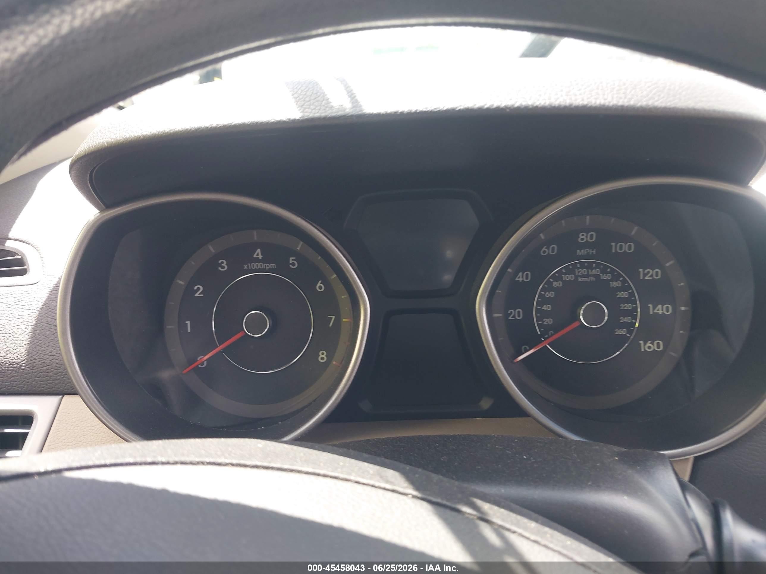2014 Hyundai Elantra Se Tan vin: 5NPDH4AE8EH544459