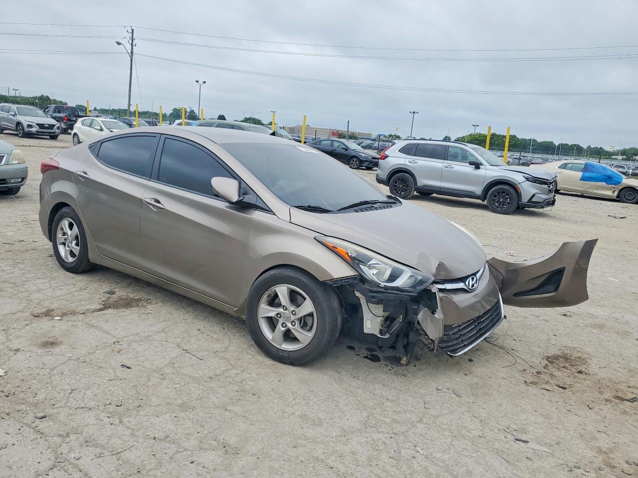 2014 Hyundai Elantra Se Gold vin: 5NPDH4AE8EH545563