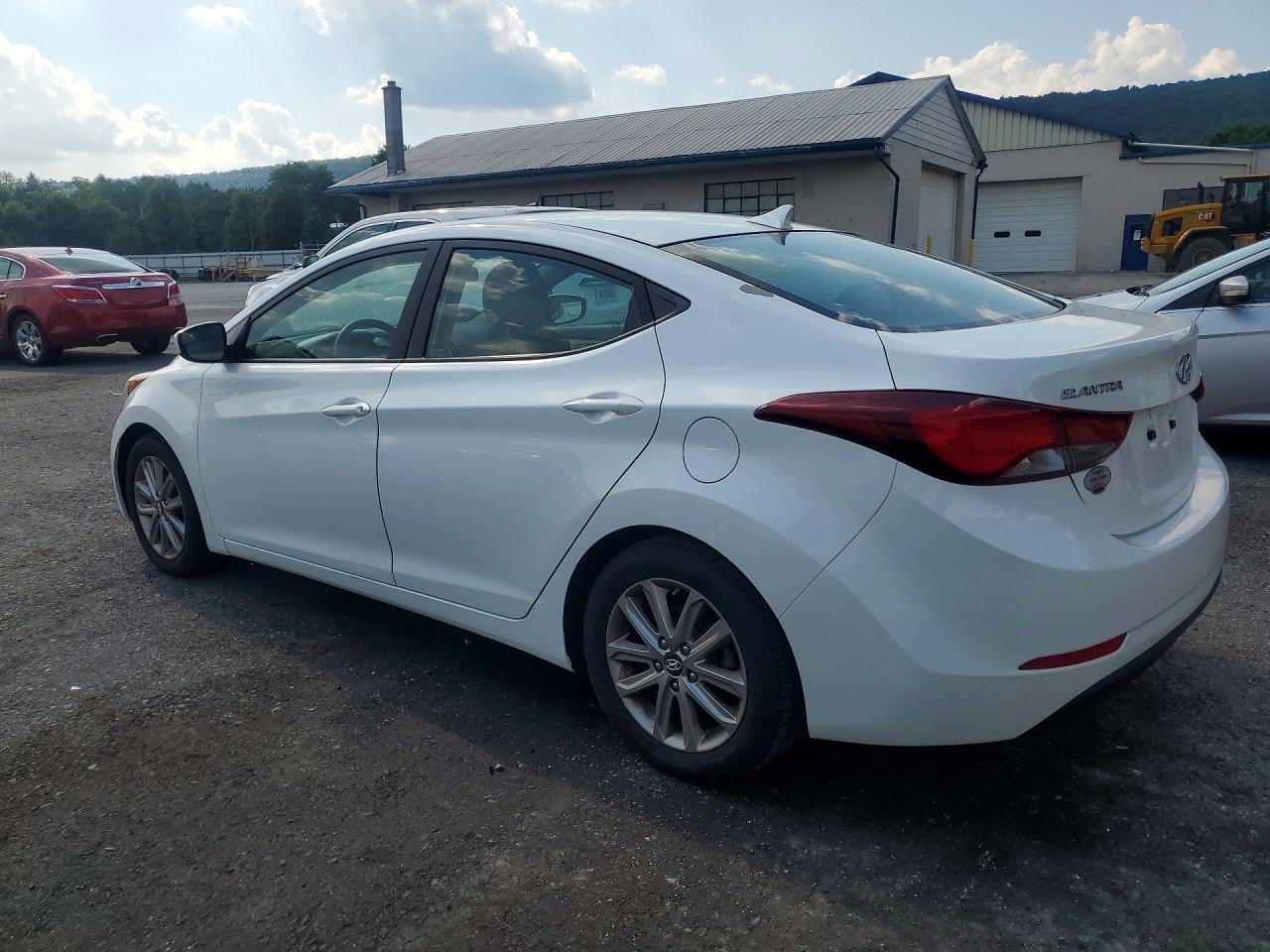 2015 Hyundai Elantra Se Белый vin: 5NPDH4AE8FH548478