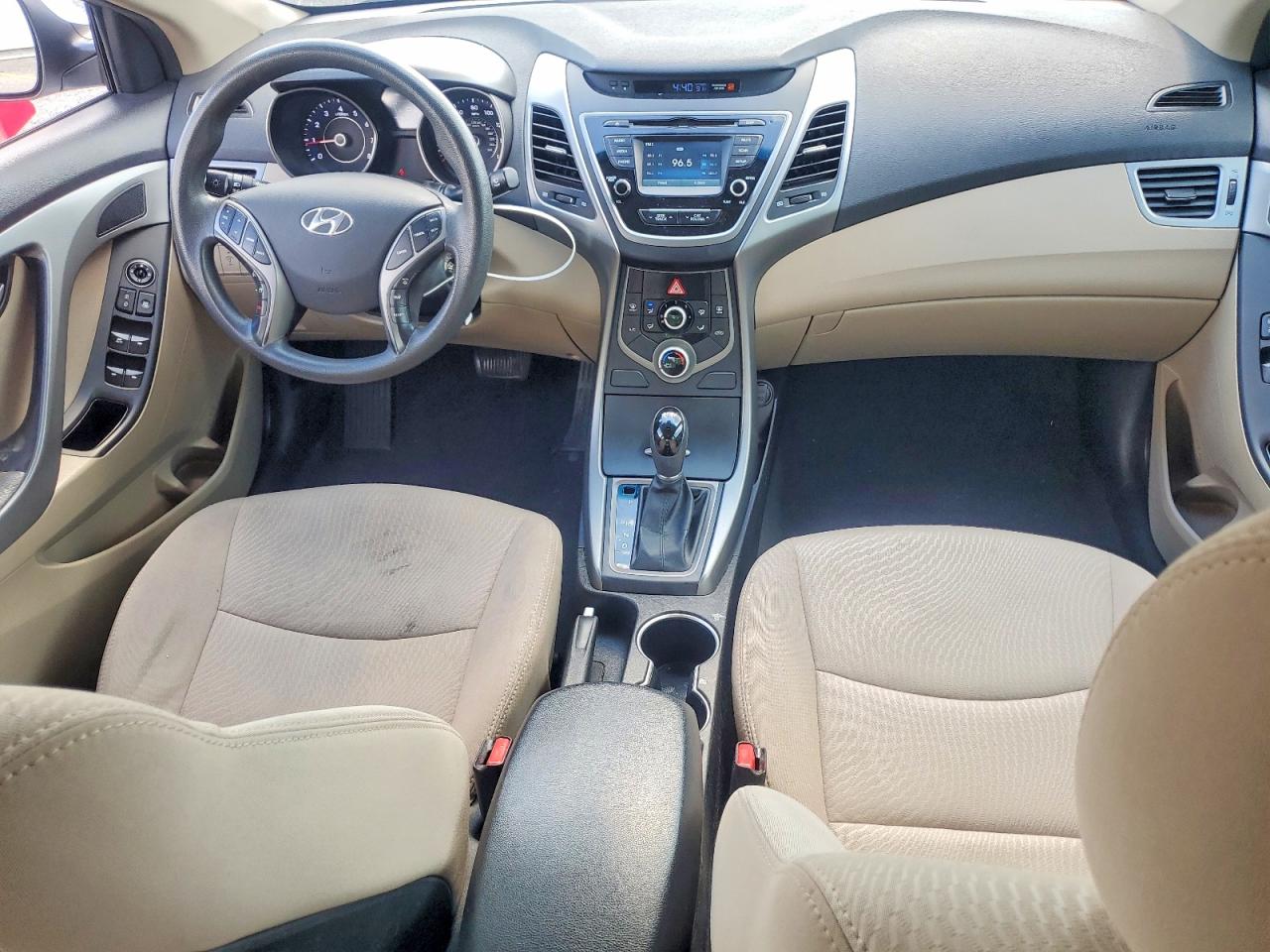 2015 Hyundai Elantra Se Белый vin: 5NPDH4AE8FH548478