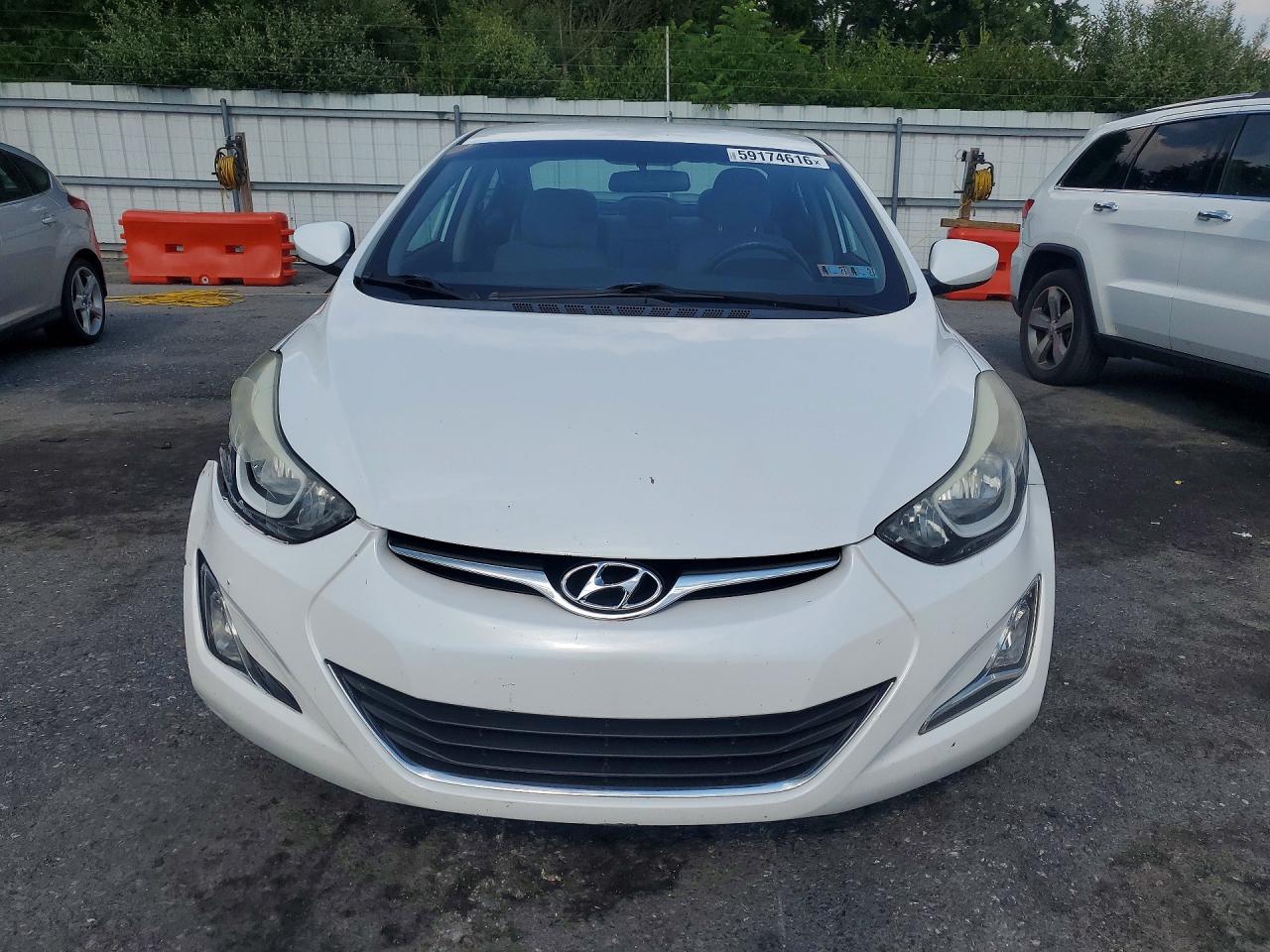 2015 Hyundai Elantra Se Белый vin: 5NPDH4AE8FH548478