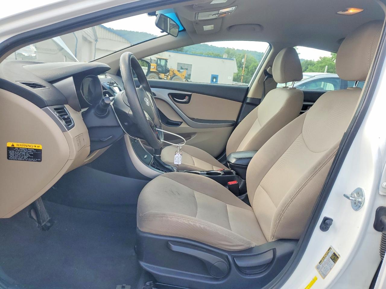 2015 Hyundai Elantra Se Белый vin: 5NPDH4AE8FH548478