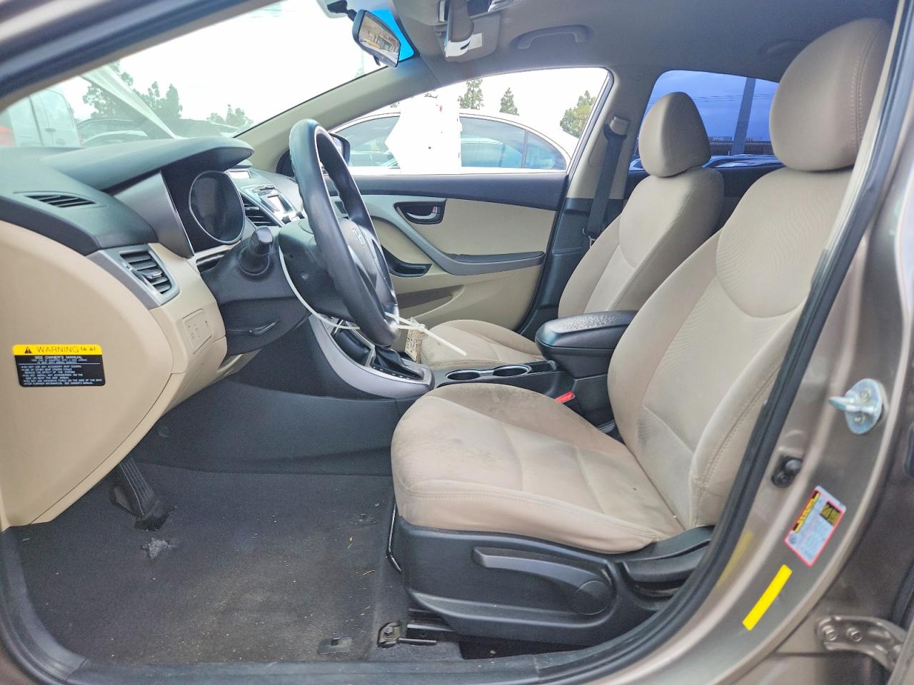 2015 Hyundai Elantra Se Silver vin: 5NPDH4AE8FH548979
