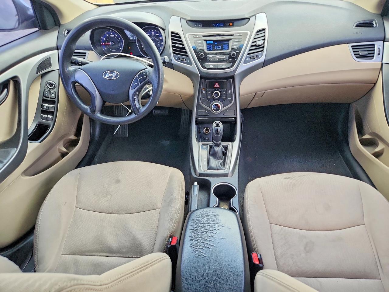 2015 Hyundai Elantra Se Silver vin: 5NPDH4AE8FH548979