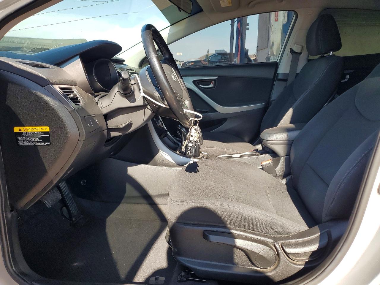 2015 Hyundai Elantra Se Silver vin: 5NPDH4AE8FH553874