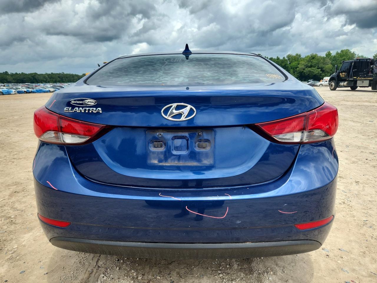 2015 Hyundai Elantra Se Blue vin: 5NPDH4AE8FH564924