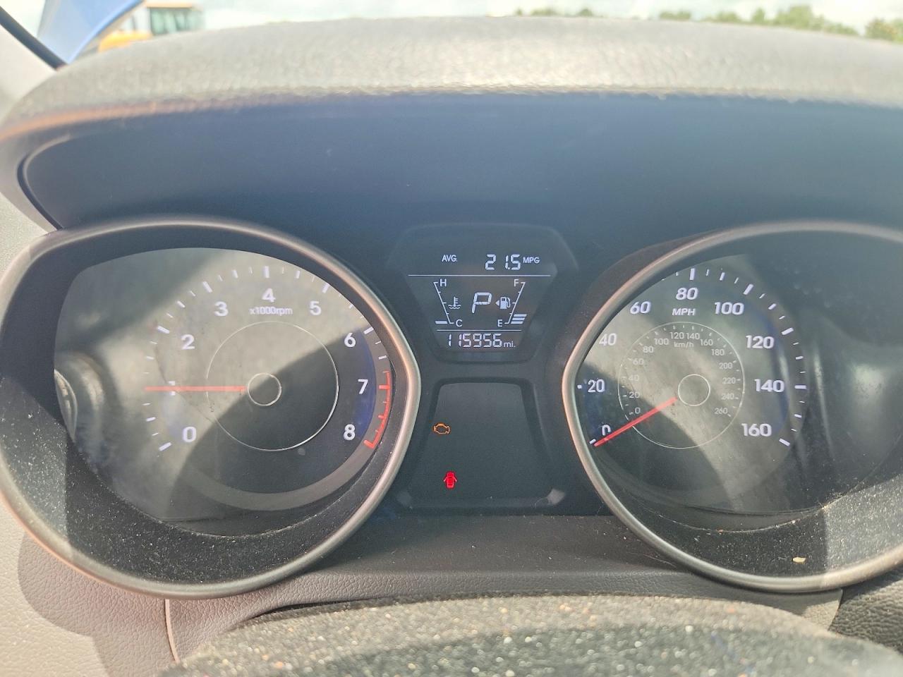 2015 Hyundai Elantra Se Blue vin: 5NPDH4AE8FH564924
