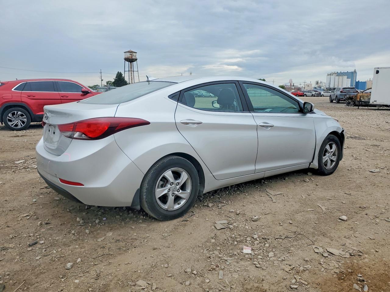 2015 Hyundai Elantra Se Silver vin: 5NPDH4AE8FH566866
