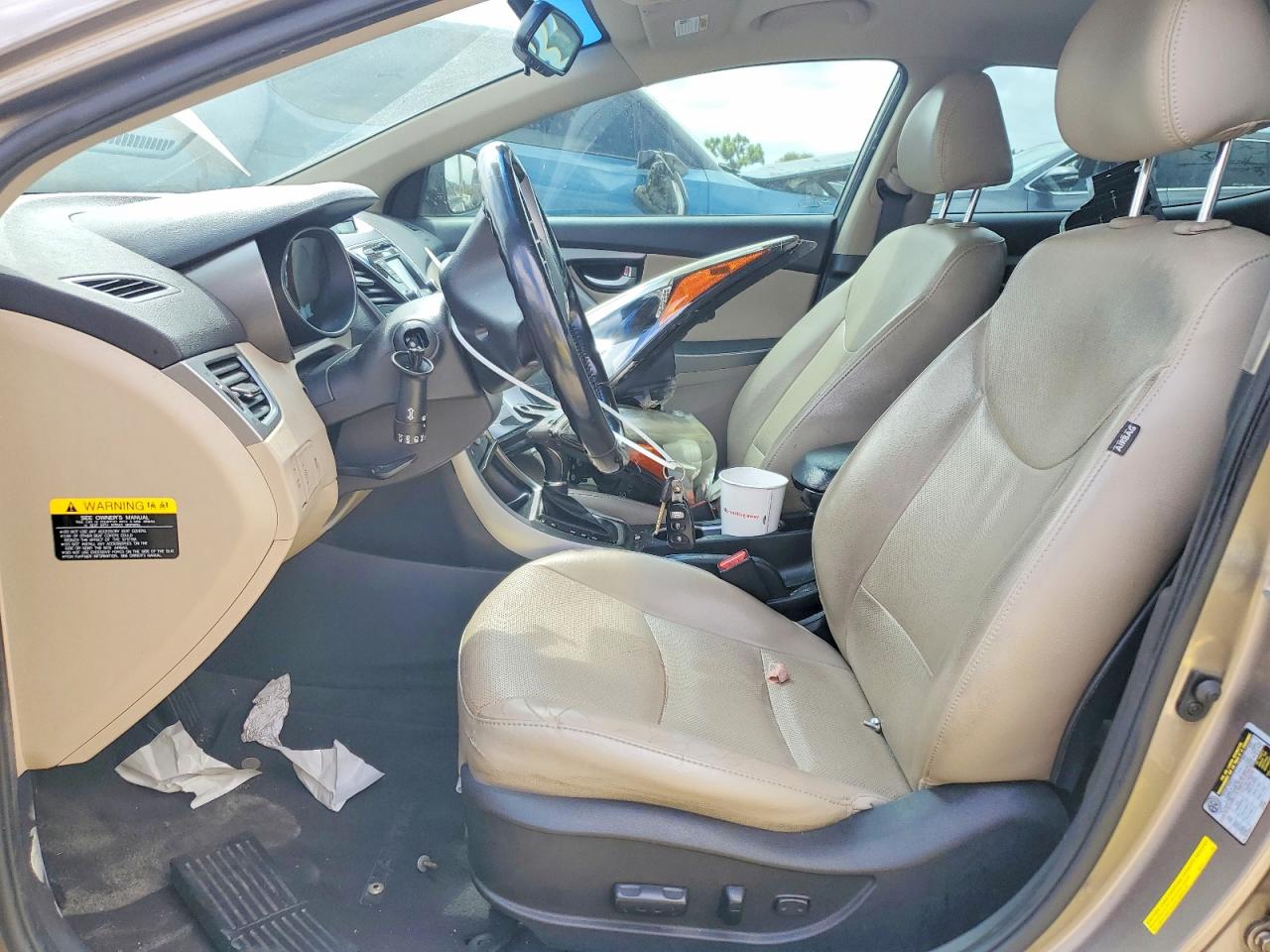2015 Hyundai Elantra Limited Gray vin: 5NPDH4AE8FH571582
