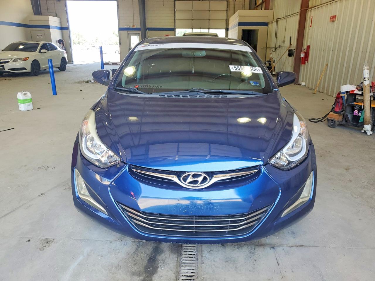 2015 Hyundai Elantra Se Синий vin: 5NPDH4AE8FH575230