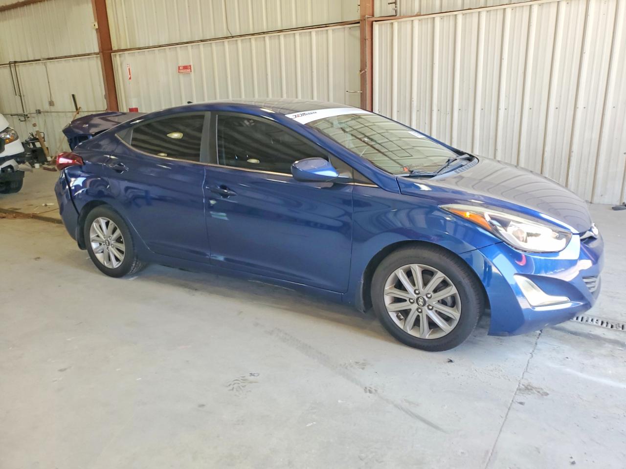 2015 Hyundai Elantra Se Синий vin: 5NPDH4AE8FH575230
