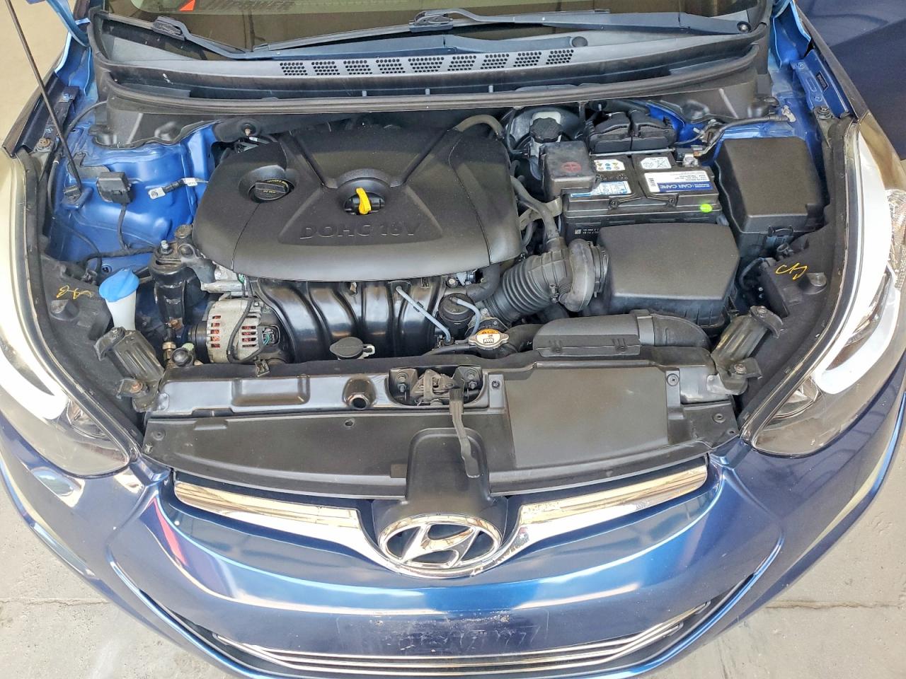 2015 Hyundai Elantra Se Синий vin: 5NPDH4AE8FH575230