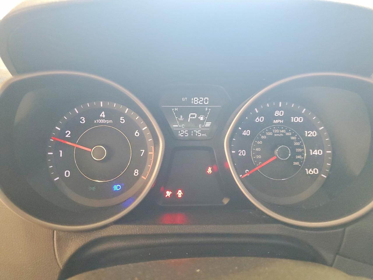 2015 Hyundai Elantra Se Синий vin: 5NPDH4AE8FH575230