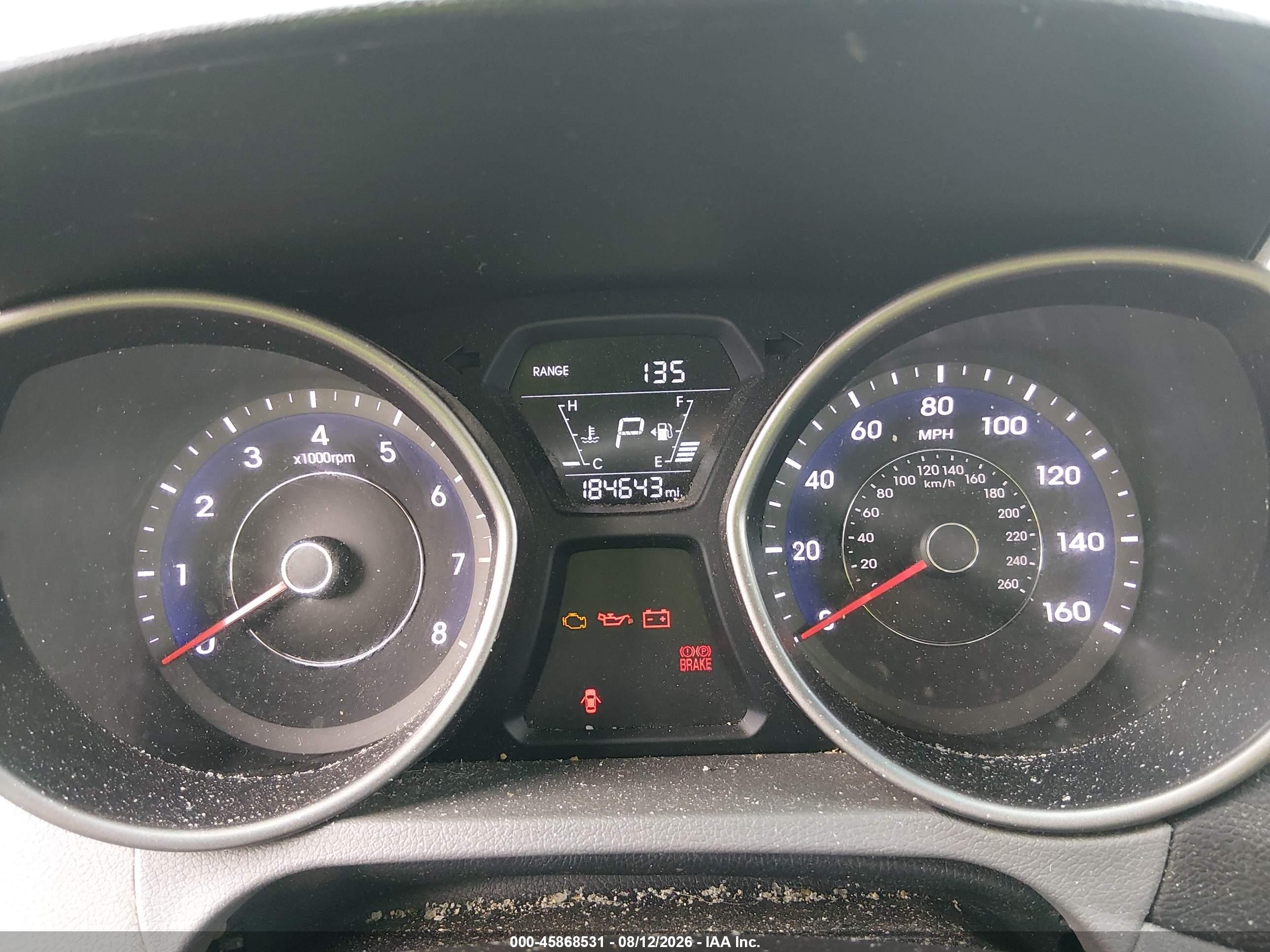 2015 Hyundai Elantra Se Blue vin: 5NPDH4AE8FH576135