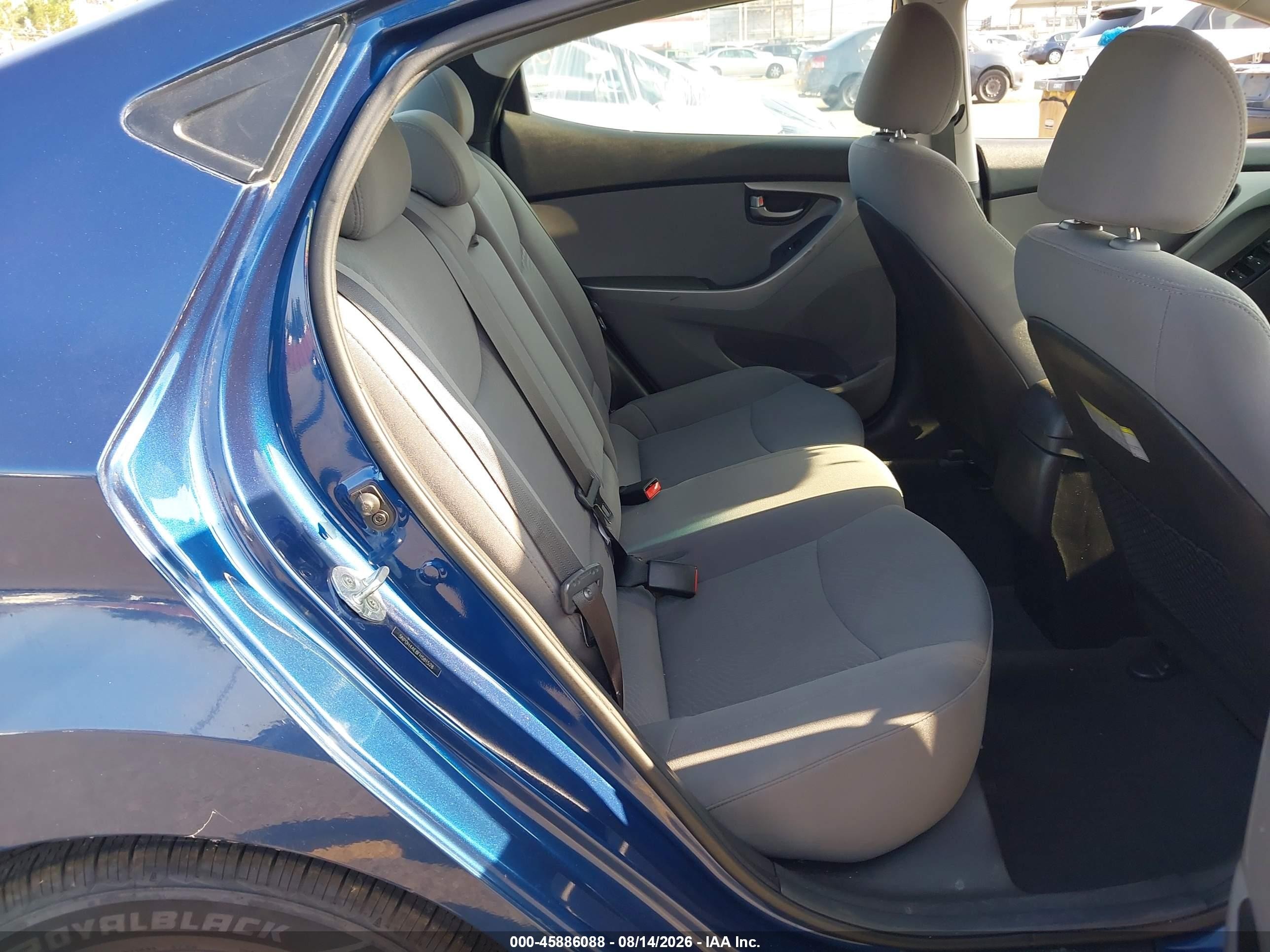 2015 Hyundai Elantra Se Blue vin: 5NPDH4AE8FH581528