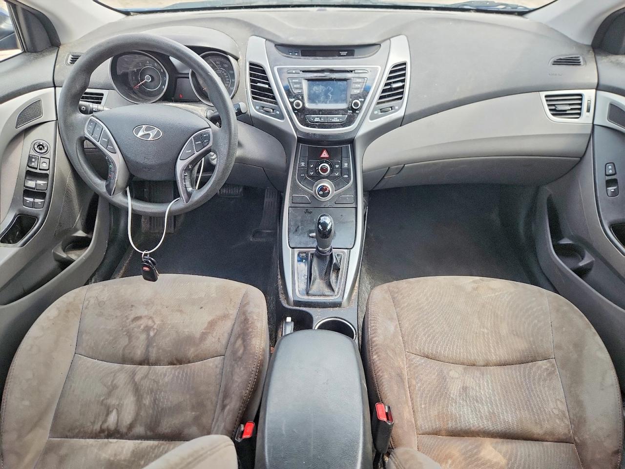 2015 Hyundai Elantra Blue vin: 5NPDH4AE8FH583702