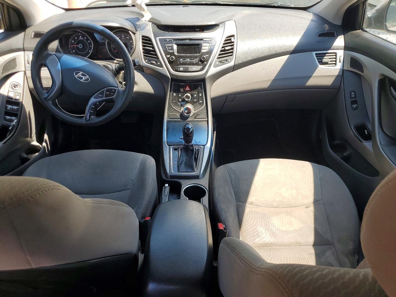 2015 Hyundai Elantra Se Silver vin: 5NPDH4AE8FH586793