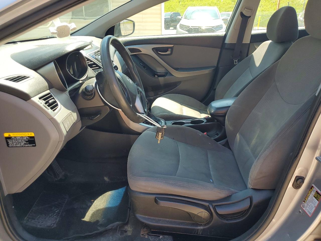 2015 Hyundai Elantra Se Silver vin: 5NPDH4AE8FH586793