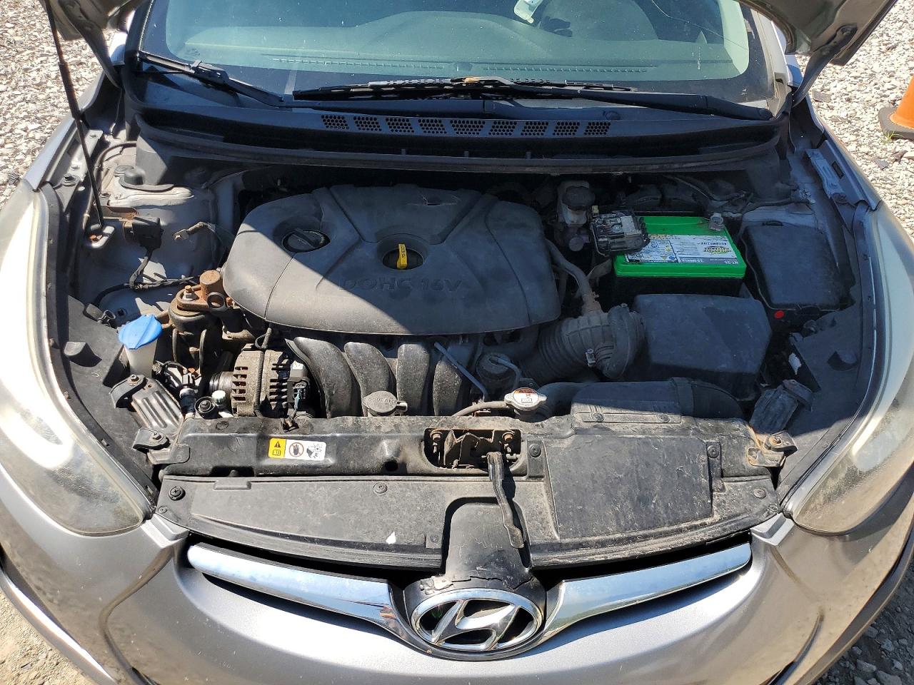 2015 Hyundai Elantra Se Silver vin: 5NPDH4AE8FH586793