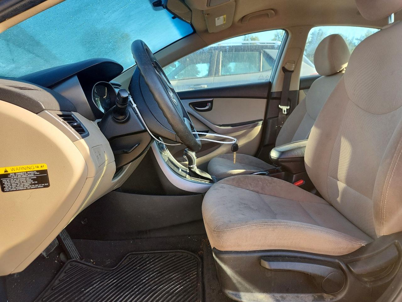 2015 Hyundai Elantra Se Silver vin: 5NPDH4AE8FH587331