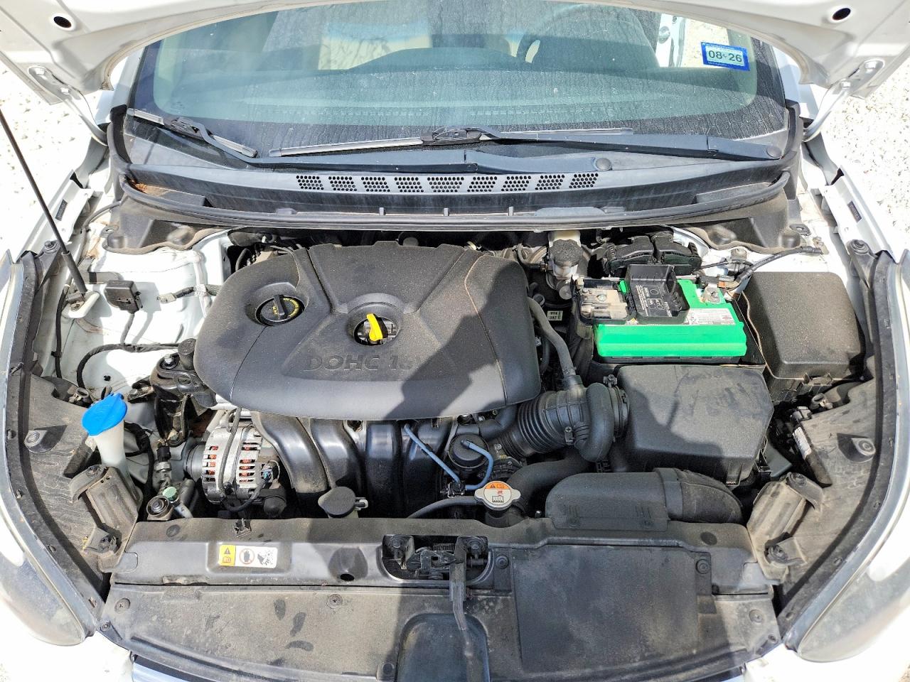 2015 Hyundai Elantra Se Белый vin: 5NPDH4AE8FH588530