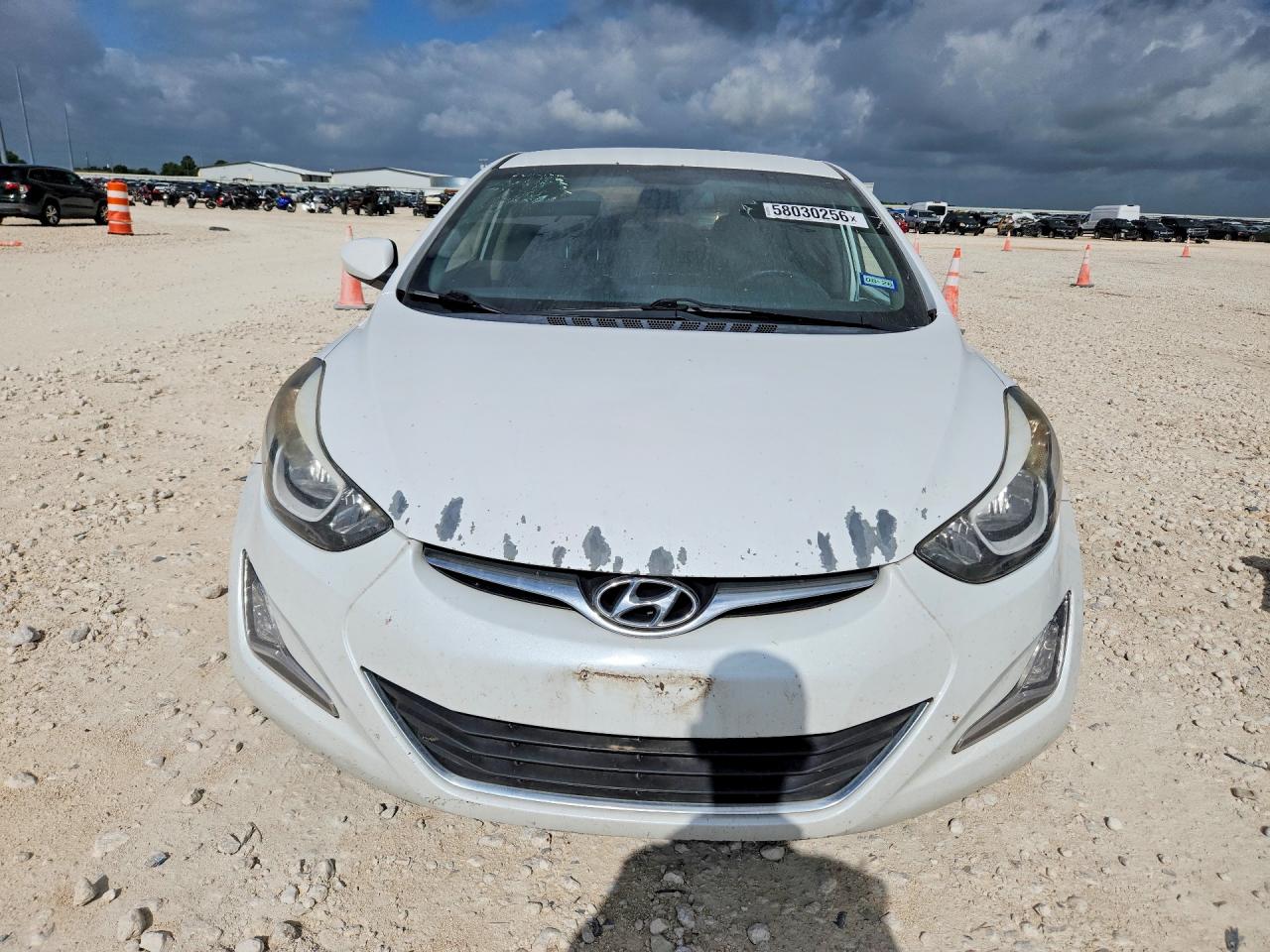 2015 Hyundai Elantra Se Белый vin: 5NPDH4AE8FH588530