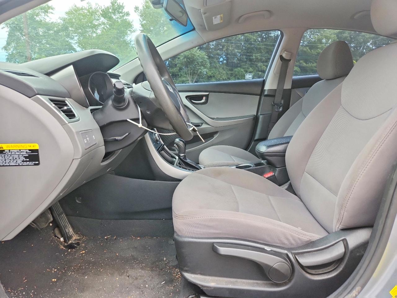 2015 Hyundai Elantra Se Silver vin: 5NPDH4AE8FH600157