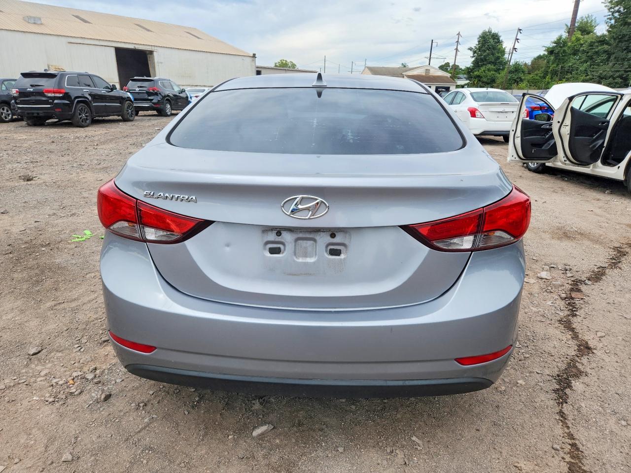 2015 Hyundai Elantra Se Silver vin: 5NPDH4AE8FH600157