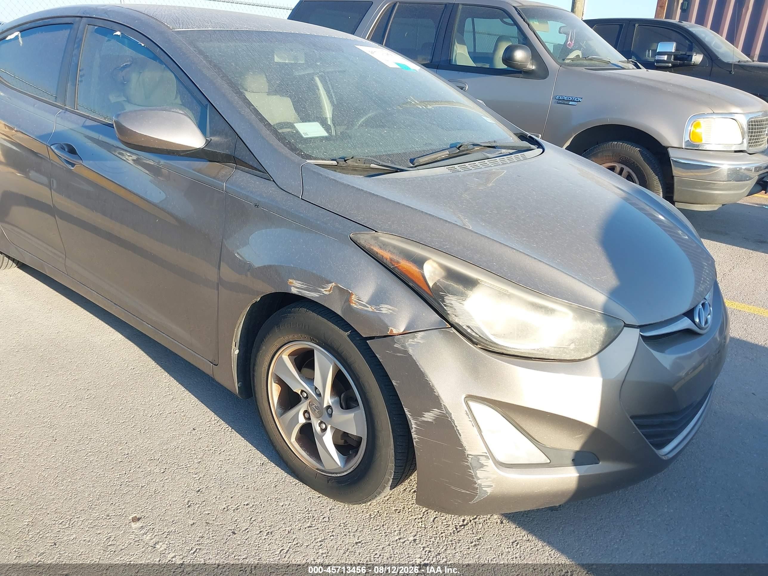 2015 Hyundai Elantra Se Brown vin: 5NPDH4AE8FH600305
