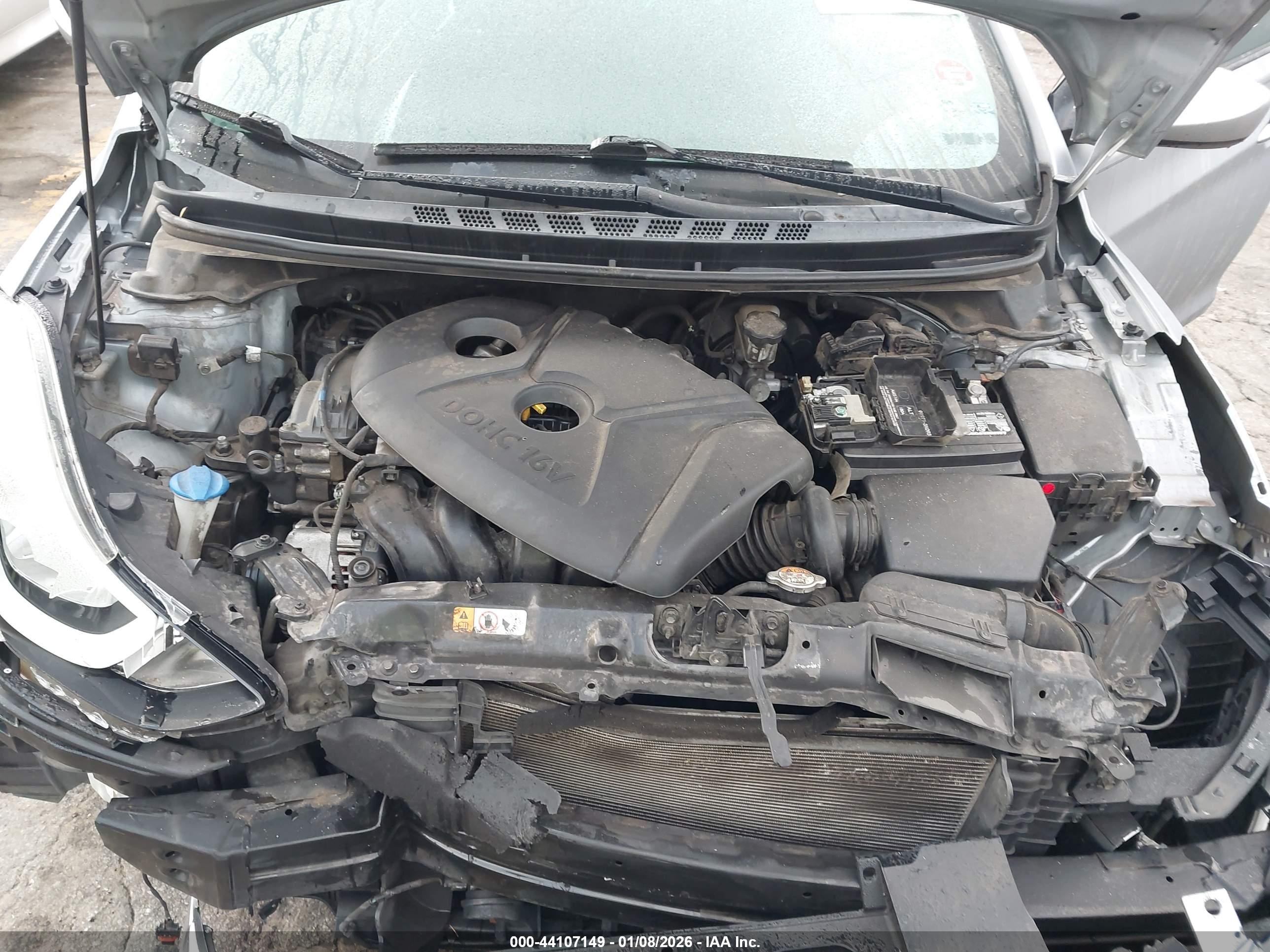 2015 Hyundai Elantra Se Серый vin: 5NPDH4AE8FH601454