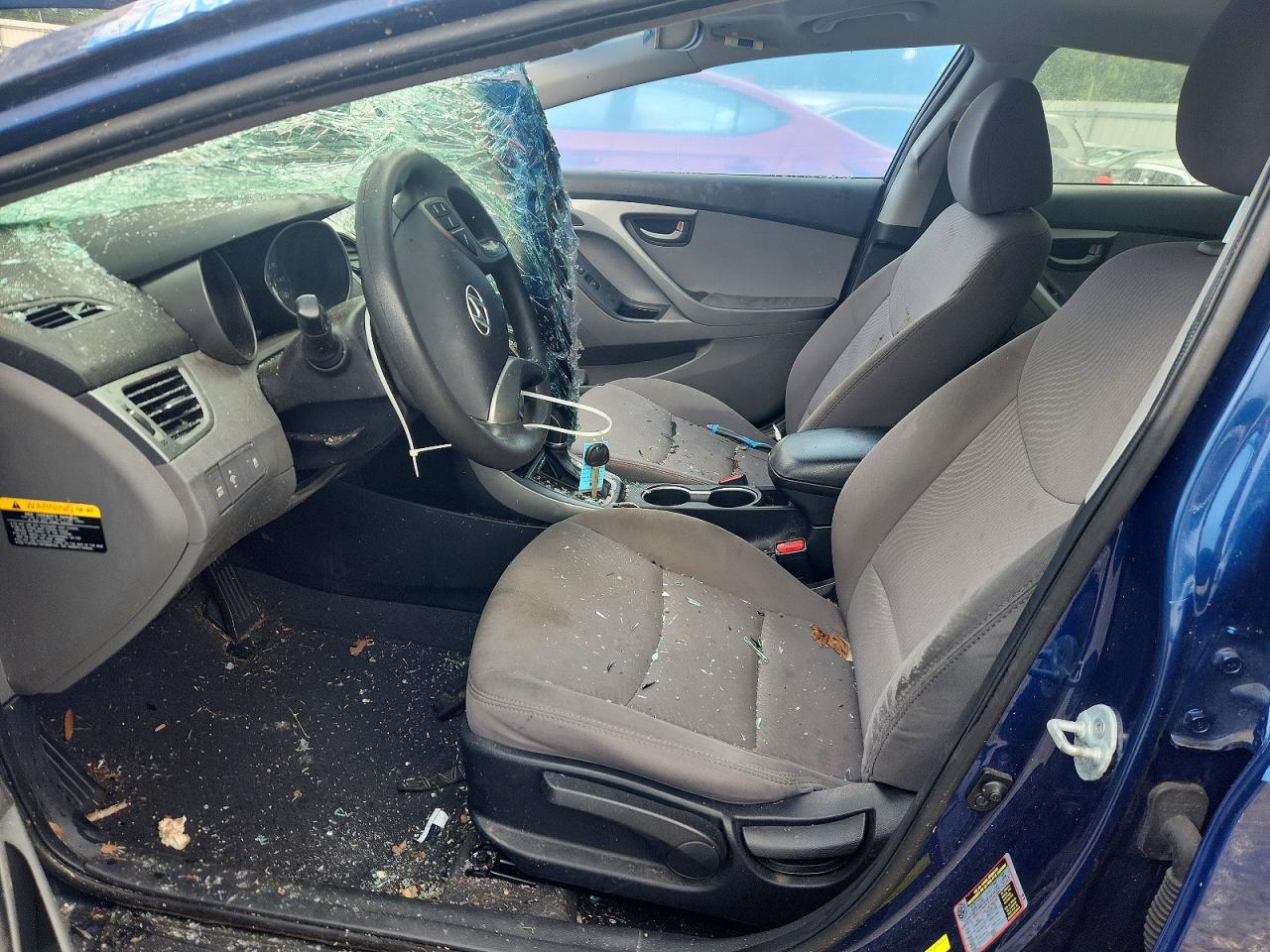 2015 Hyundai Elantra Se Blue vin: 5NPDH4AE8FH604807