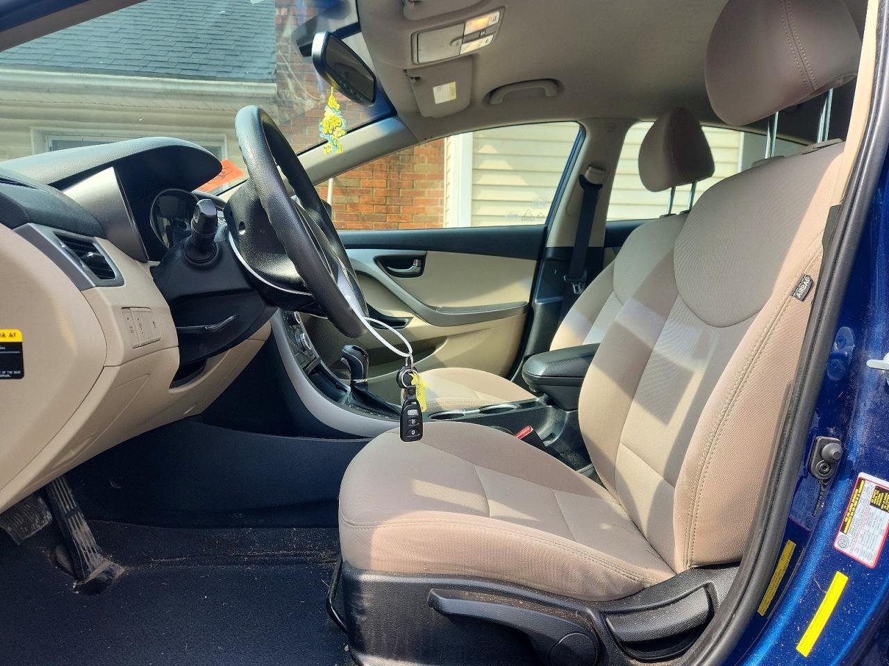 2015 Hyundai Elantra Se Blue vin: 5NPDH4AE8FH605634