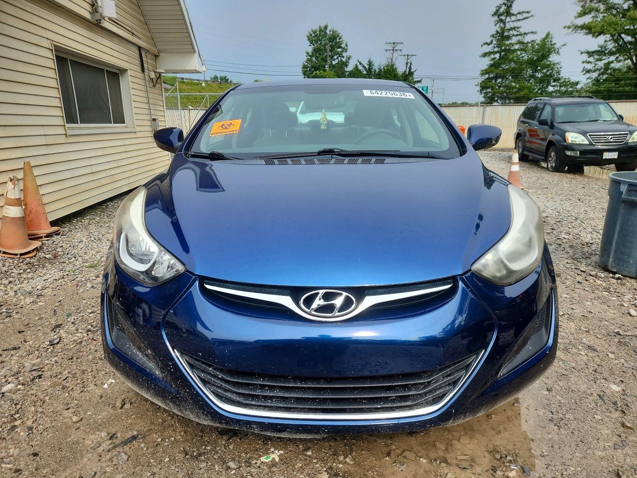 2015 Hyundai Elantra Se Blue vin: 5NPDH4AE8FH605634