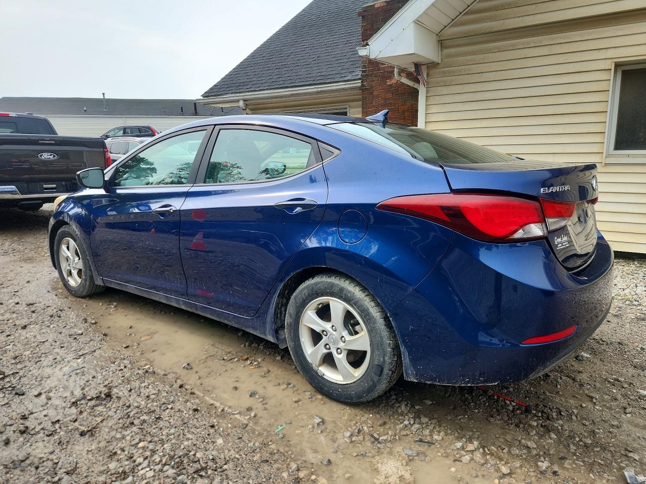 2015 Hyundai Elantra Se Blue vin: 5NPDH4AE8FH605634