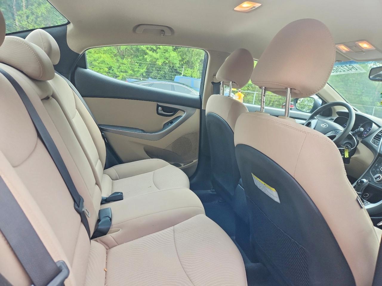 2015 Hyundai Elantra Se Blue vin: 5NPDH4AE8FH605634