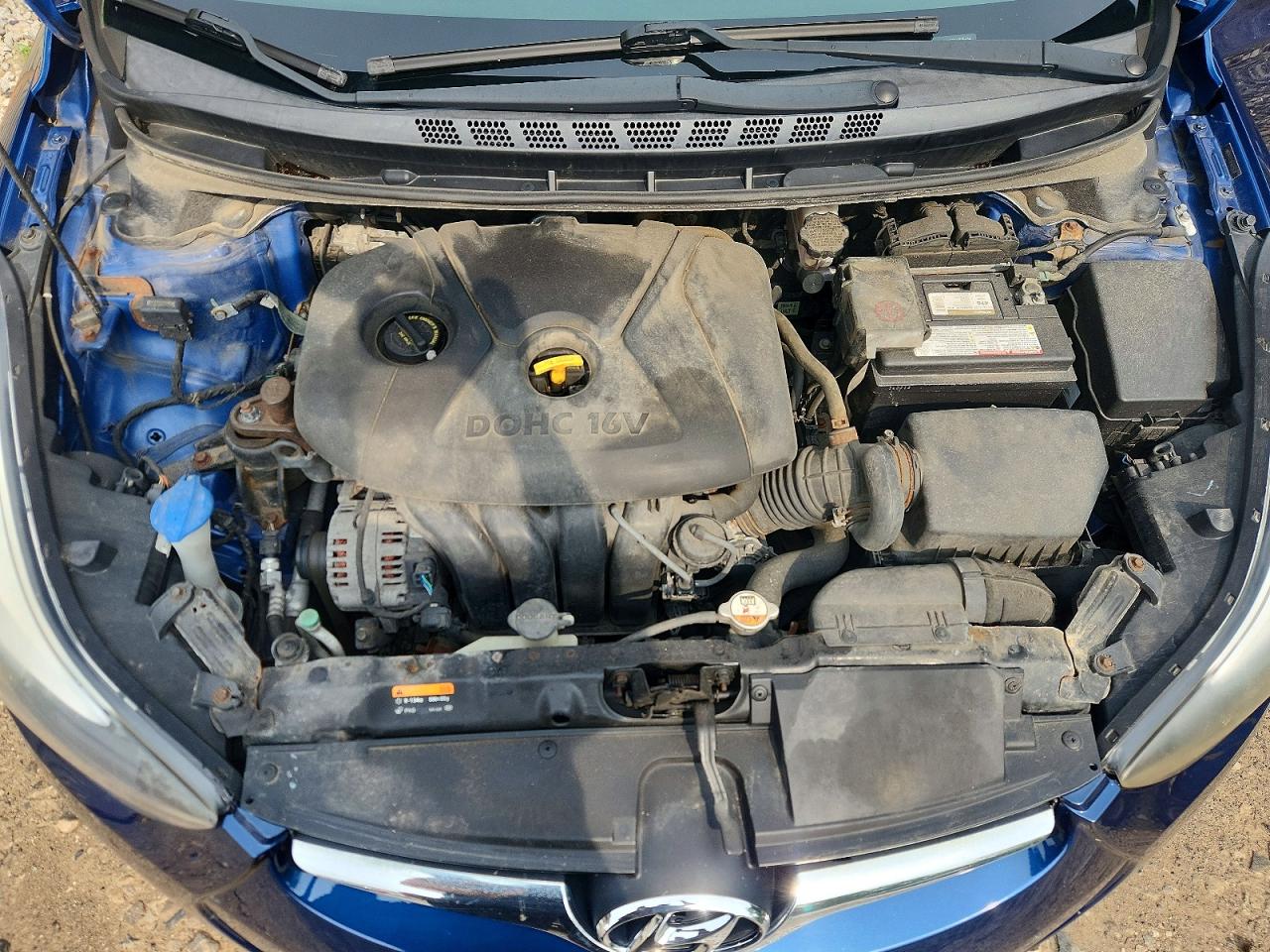 2015 Hyundai Elantra Se Blue vin: 5NPDH4AE8FH605634