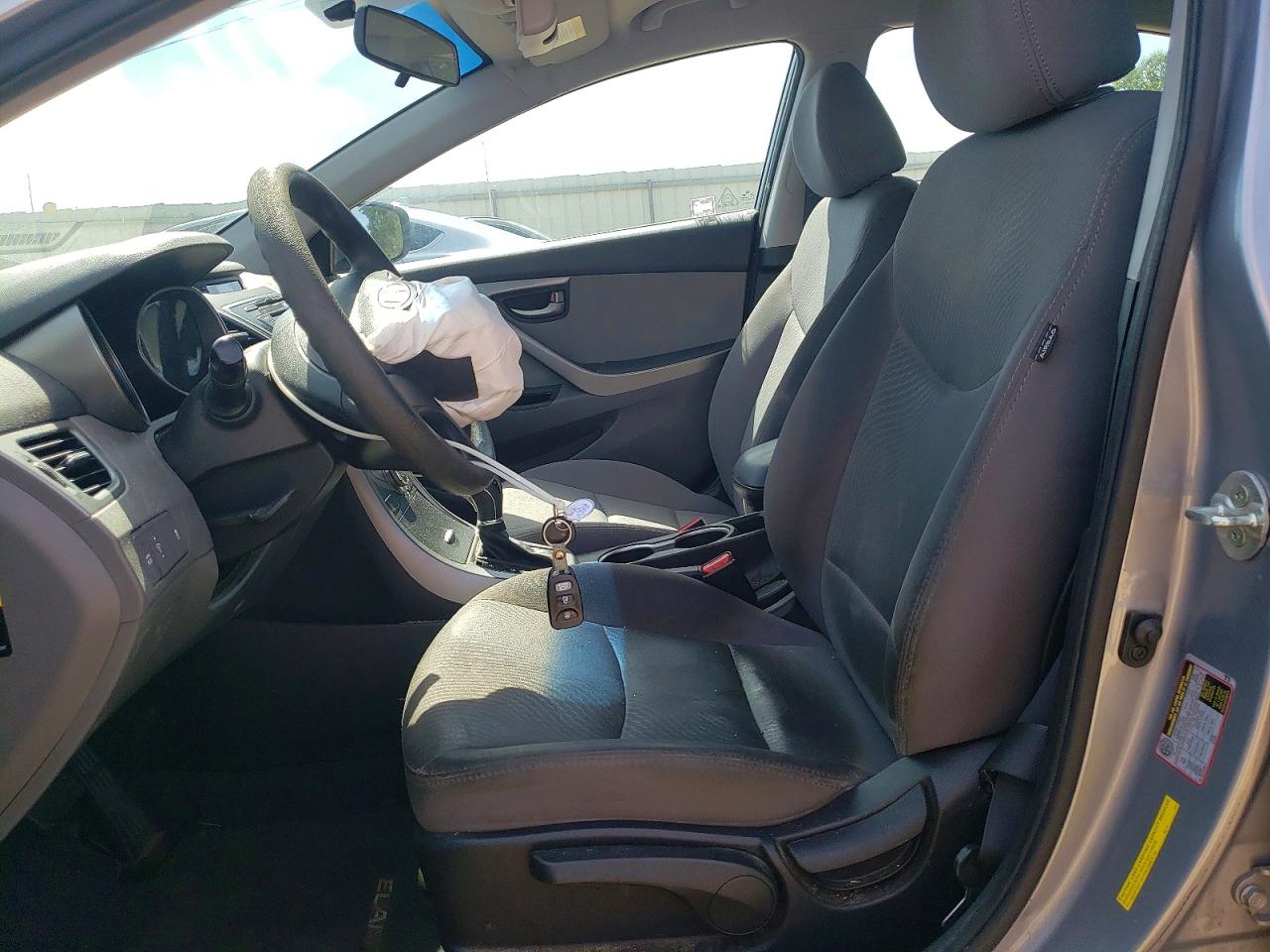 2015 Hyundai Elantra Se Silver vin: 5NPDH4AE8FH606055