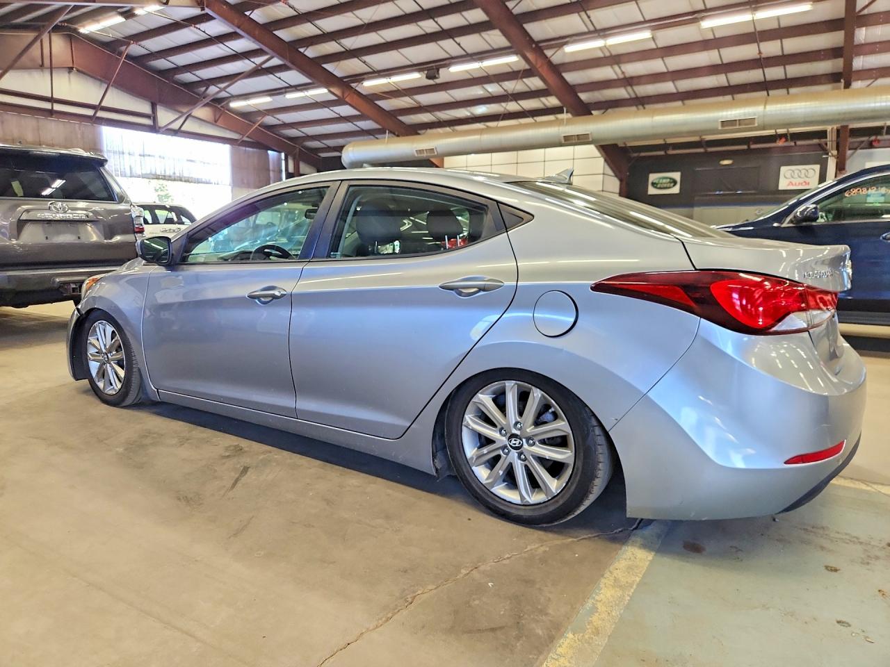 2015 Hyundai Elantra Se Gray vin: 5NPDH4AE8FH613684