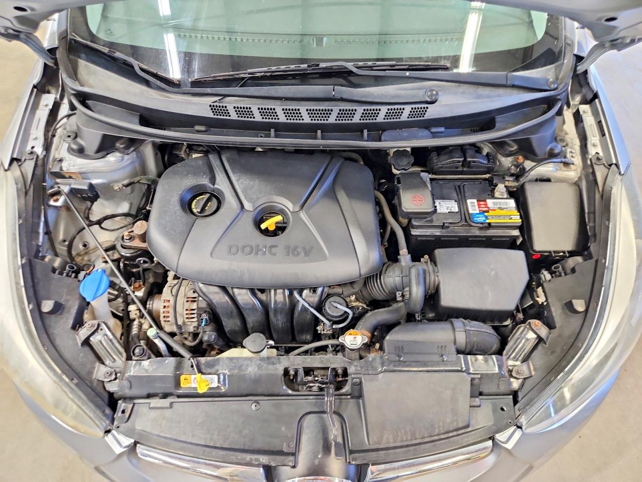 2015 Hyundai Elantra Se Gray vin: 5NPDH4AE8FH613684