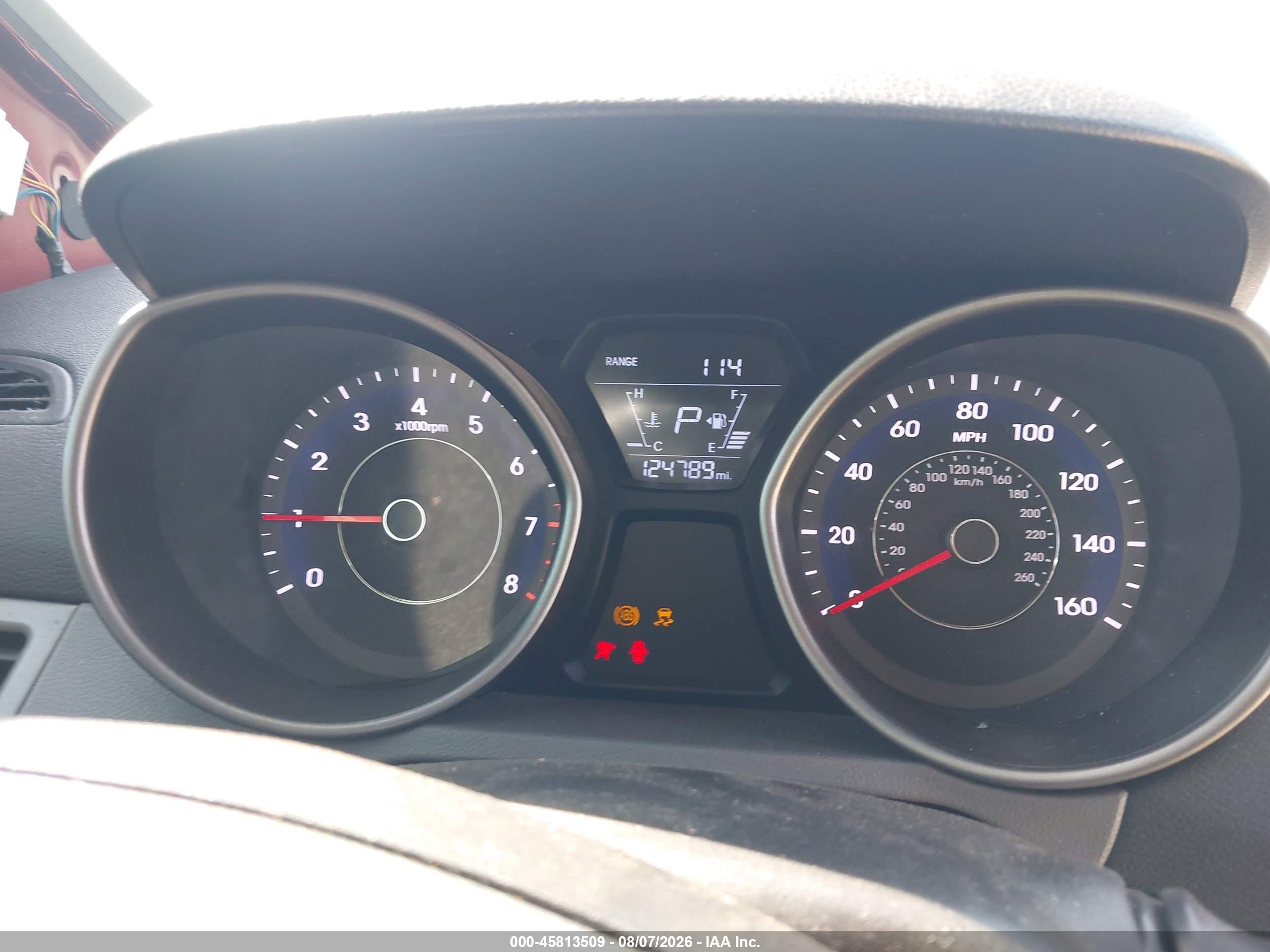 2015 Hyundai Elantra Se Красный vin: 5NPDH4AE8FH616522