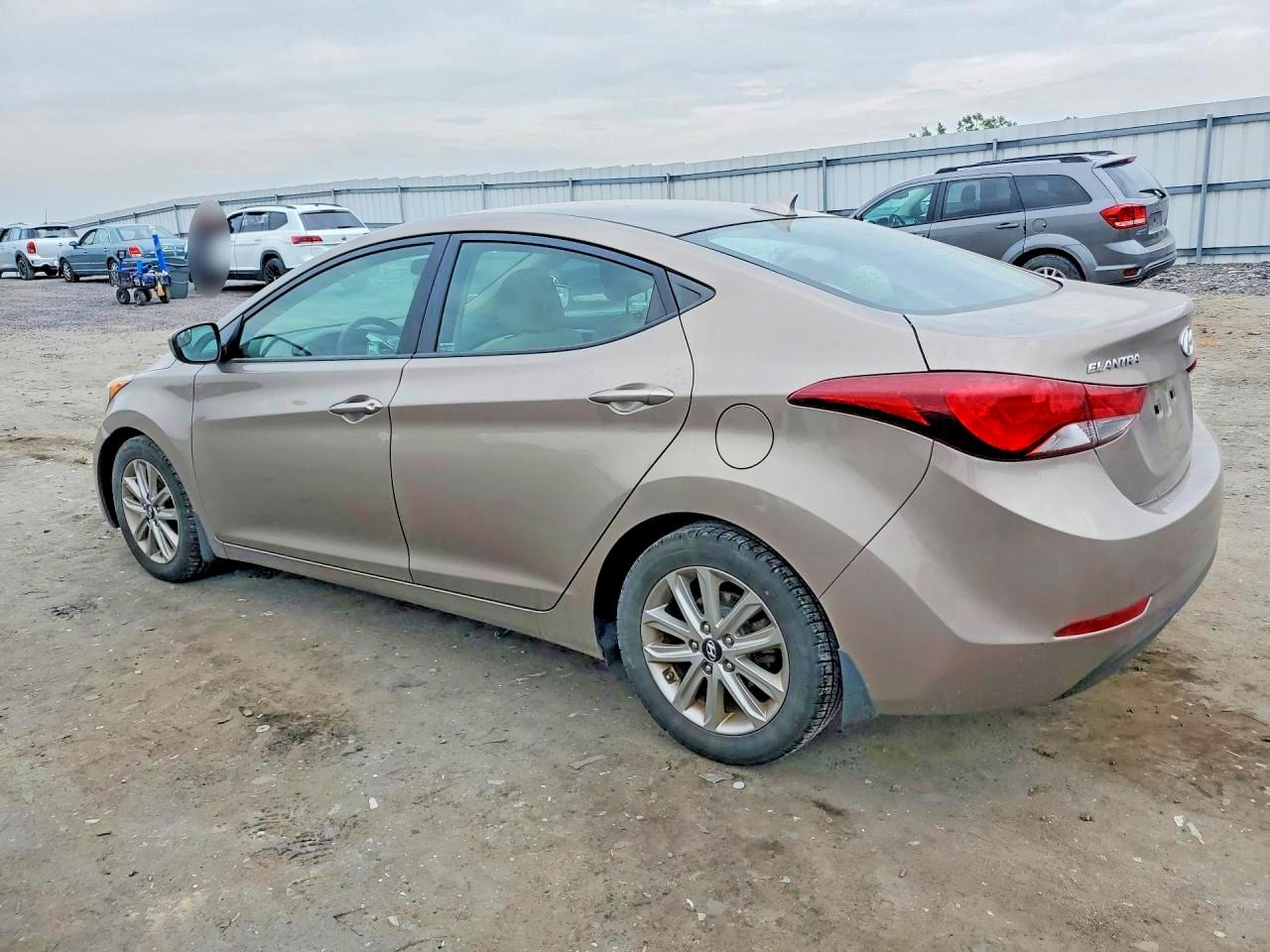 2015 Hyundai Elantra Se Желто-коричневый vin: 5NPDH4AE8FH618125