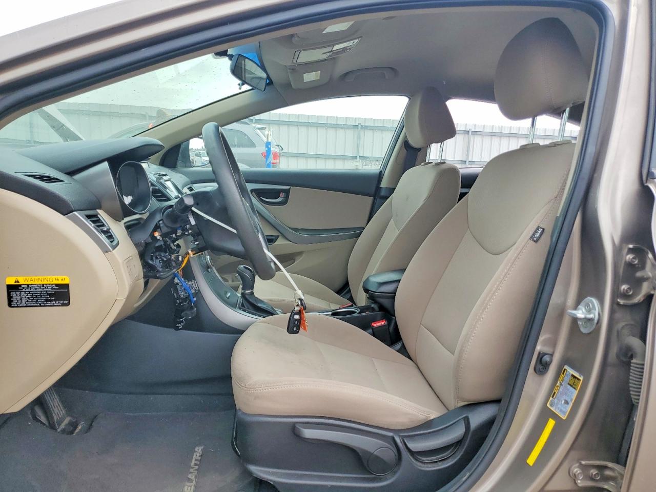 2015 Hyundai Elantra Se Желто-коричневый vin: 5NPDH4AE8FH618125