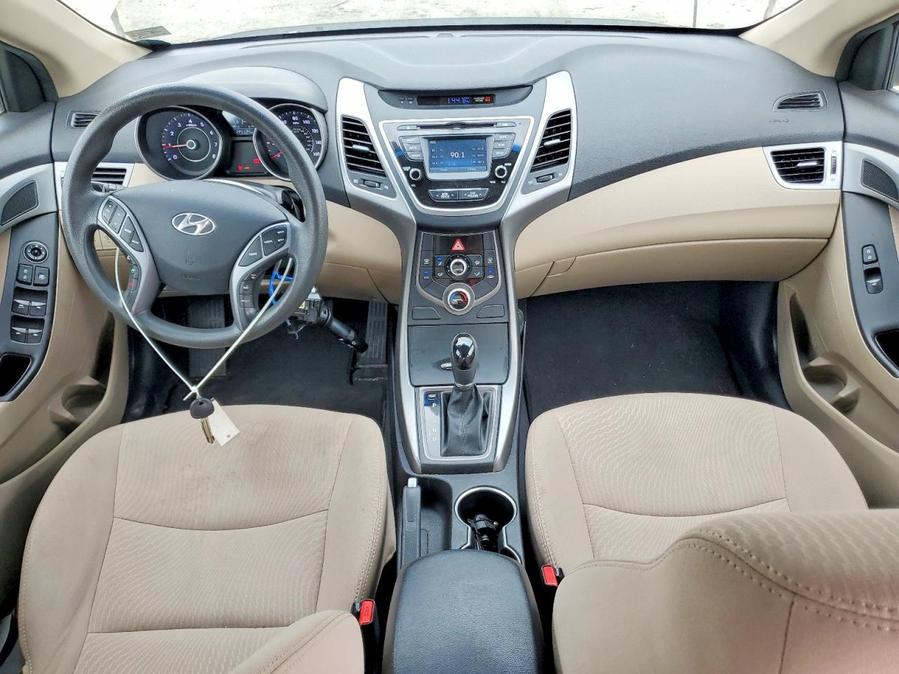 2015 Hyundai Elantra Se Желто-коричневый vin: 5NPDH4AE8FH618125