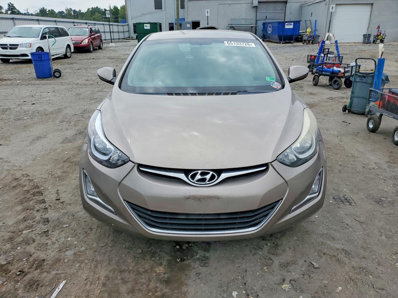 2015 Hyundai Elantra Se Желто-коричневый vin: 5NPDH4AE8FH618125